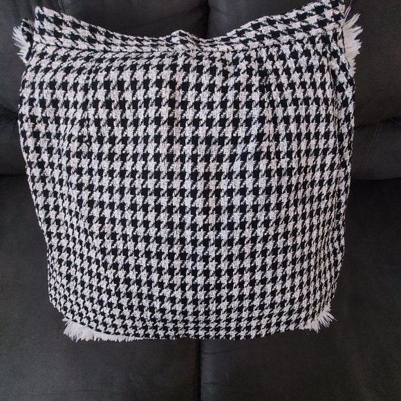 H&M houndstooth mini skirt size 14 - Picture 6 of 6